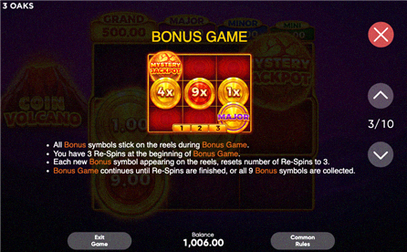 Coin Volcano - Regole pagina 3